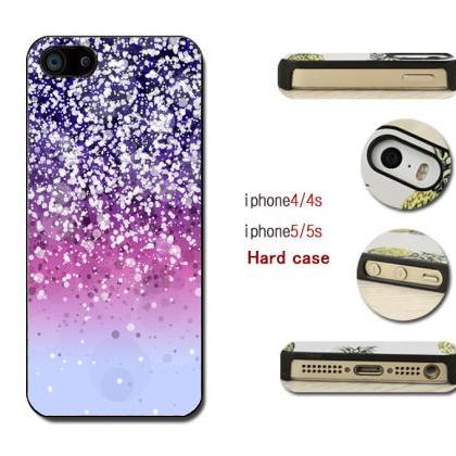 Faux Glitter Hard Case Cover For Iphone..