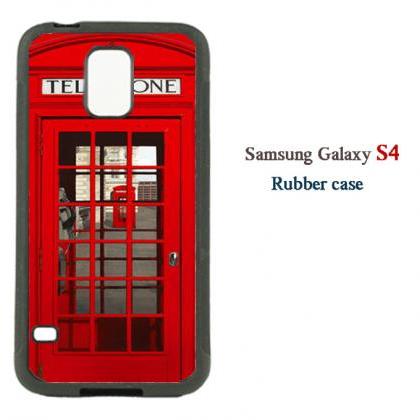The Red Phone Booth Hard Case Cover For Iphone..