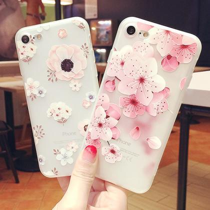 Good Looking Flower Soft Case Cover For Iphone..