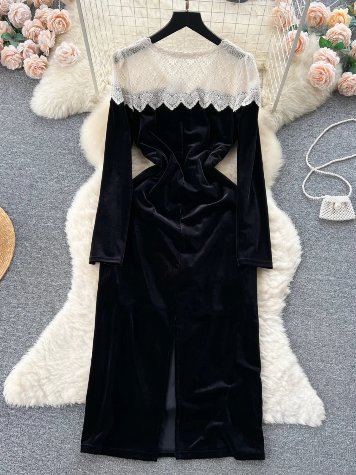 lace white halter dress Sonella Lace Halter Mini Dress White Petite main image 1