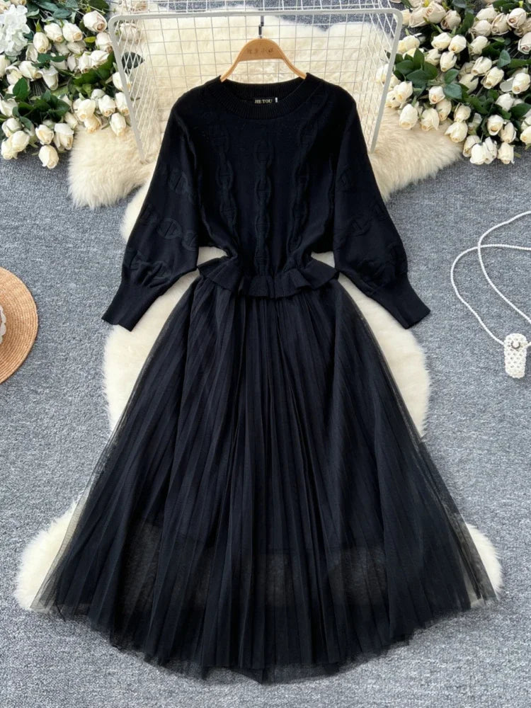 blue dress for baby girl Breanne Faux Wrap Maxi Dress