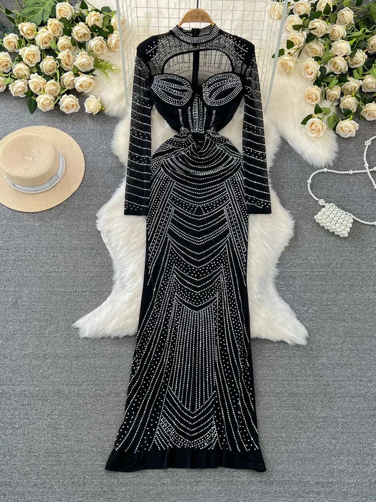 adrianna papell beaded off the shoulder dress EVIE BLACK CRYSTAL LACE BODYCON DRESS | CULT MIA
