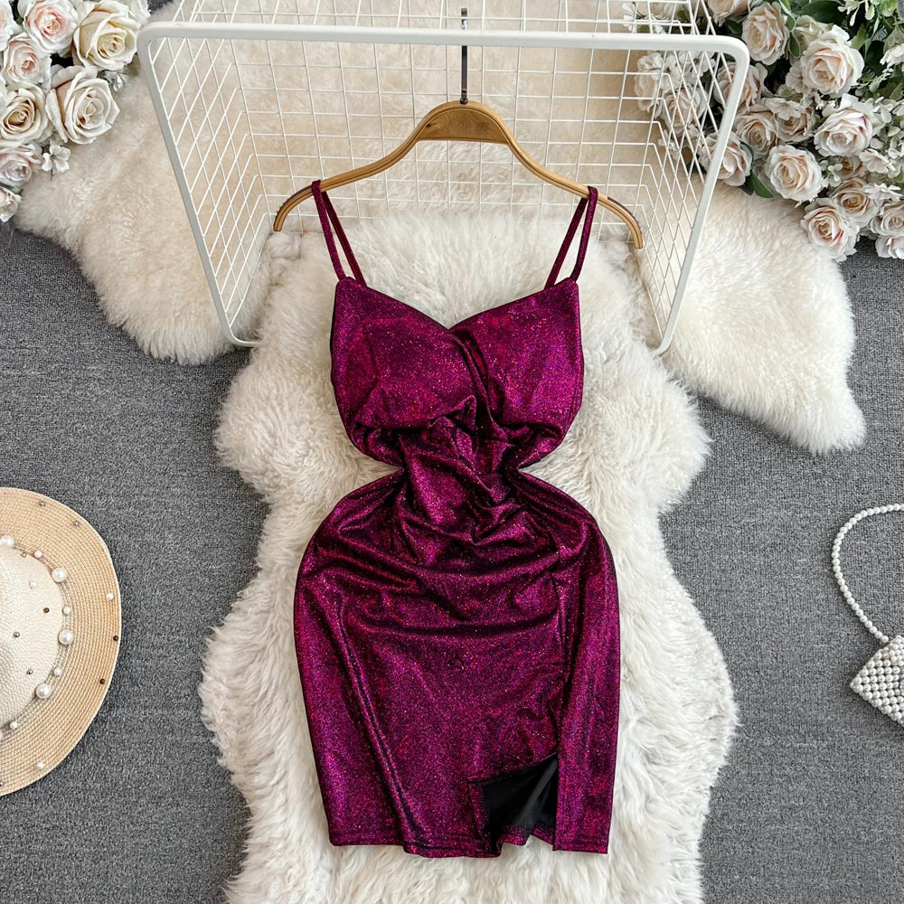 wine glitter dress Tina Holly Couture TK099 Wine Sequin Sweet-Heart Neckline Off Shoulder  Formal Dress