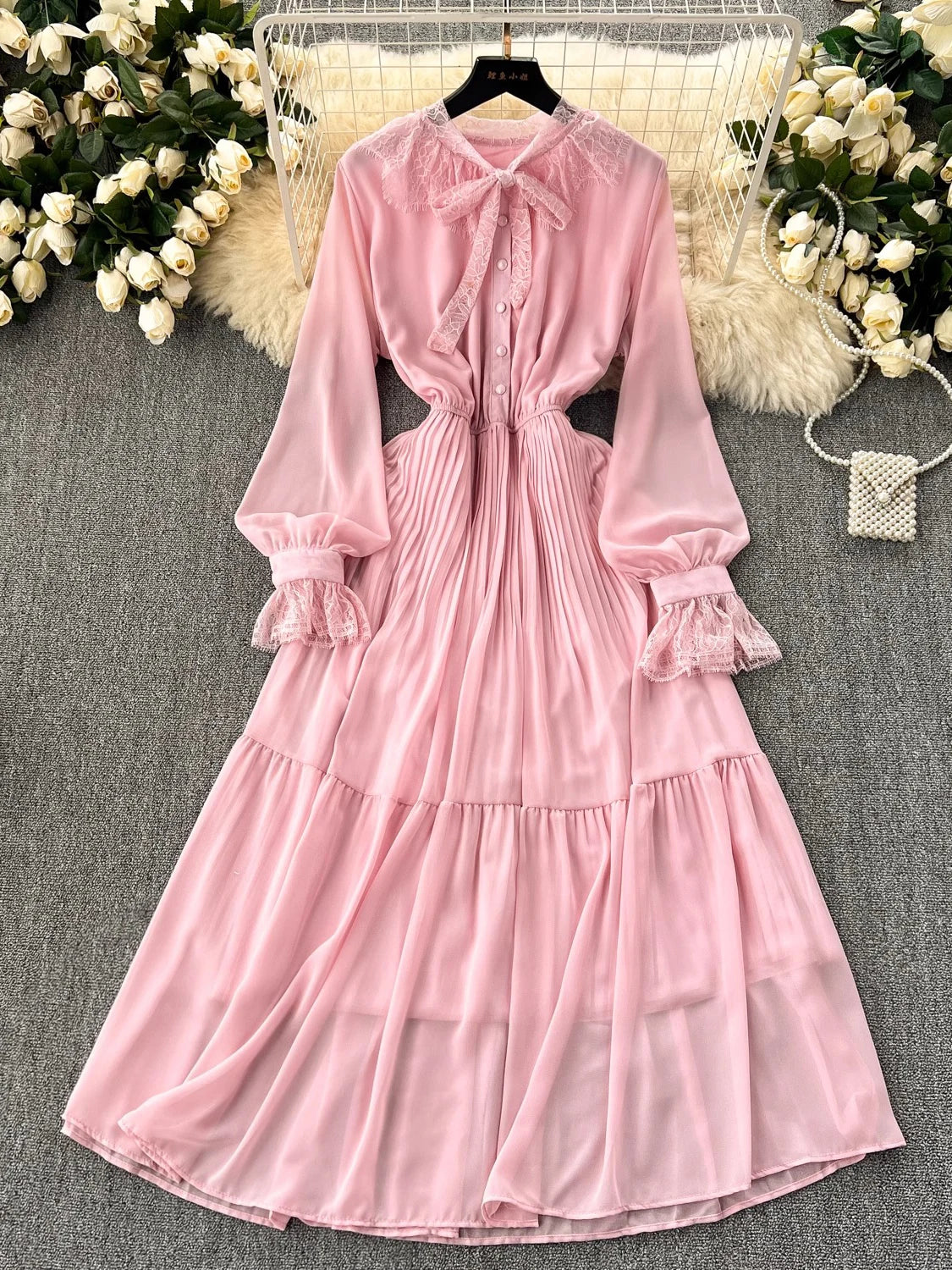 sachin and babi light blue dress Floral Chiffon Ruffles Pink Corset Sweetheart Short Homecoming Dresses –  Hebebridal