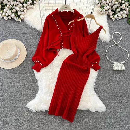 fitted lace wedding dress 60s Black, White, and Red Plaid Dress with Cardigan – Kaitlyn's Vintage  Closet main image 0