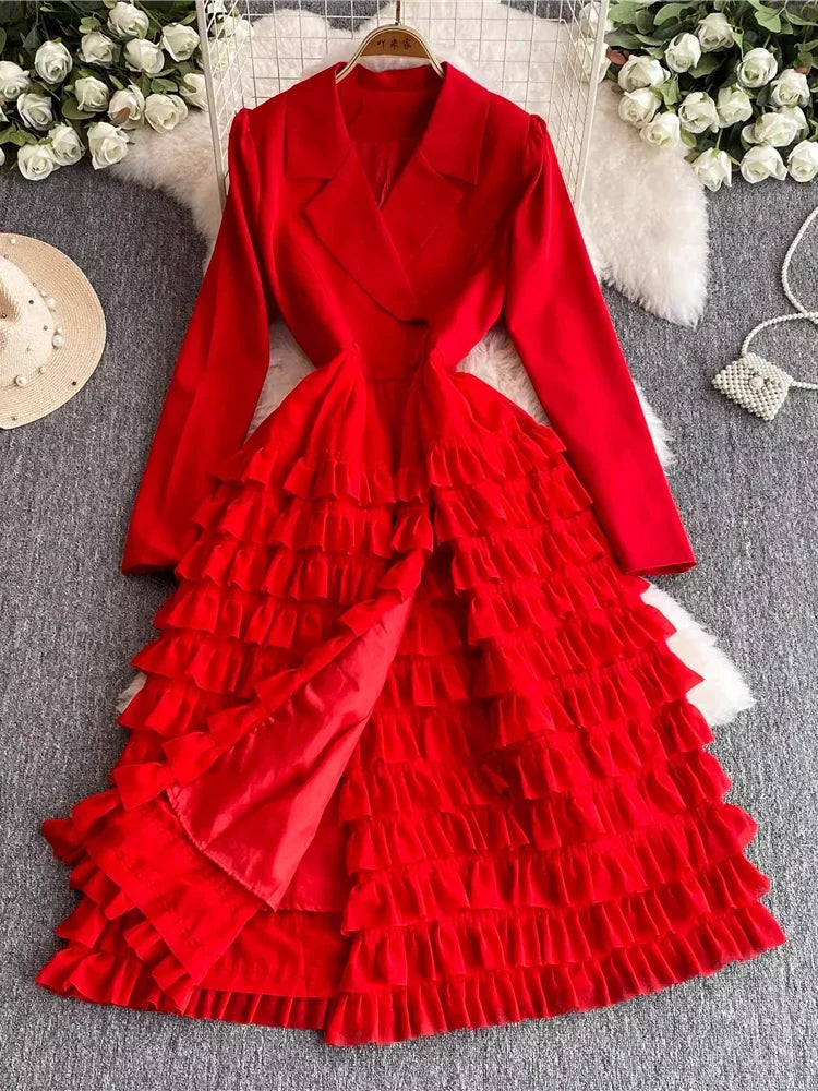strapless open back dress Red Wrap Dress Evening Satin