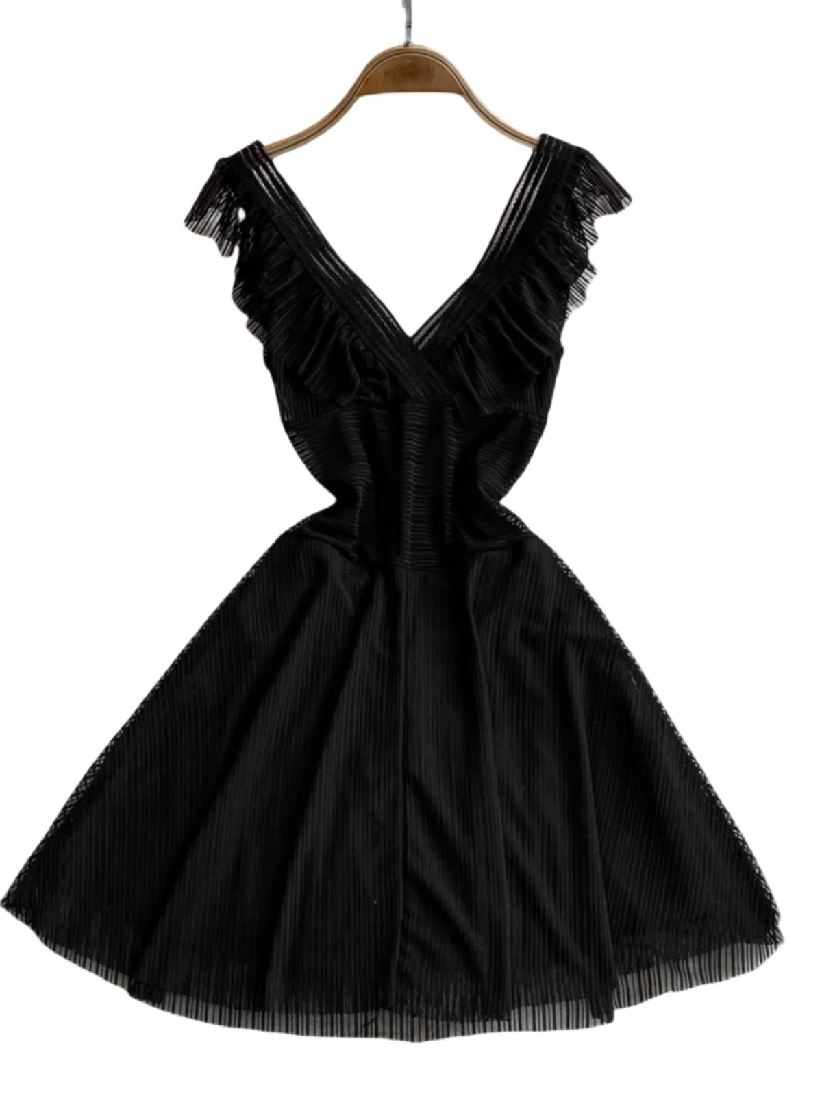 black flowy cocktail dress Verlaine Black Satin Maxi Dress