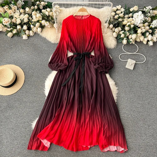 red ombre dress Unique A Line Long Sleeve Orange Chiffon Prom Evening Dres  shinydress Low back Amazing Black to Red Ombre
