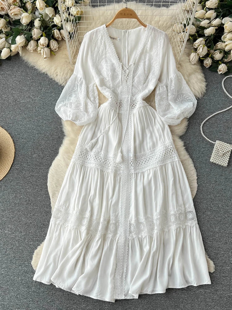 princess polly baby blue dress Lace Embroidered Boho See-through Maternity Photoshoot Dress  Glamix  Maternity